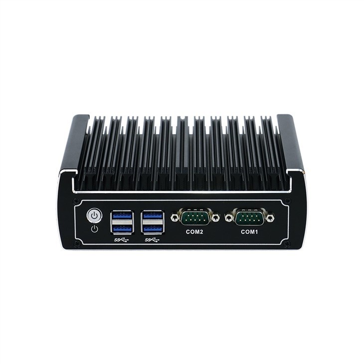 Fanless Computer I3 I5 Dual Nic 4K Mini PC