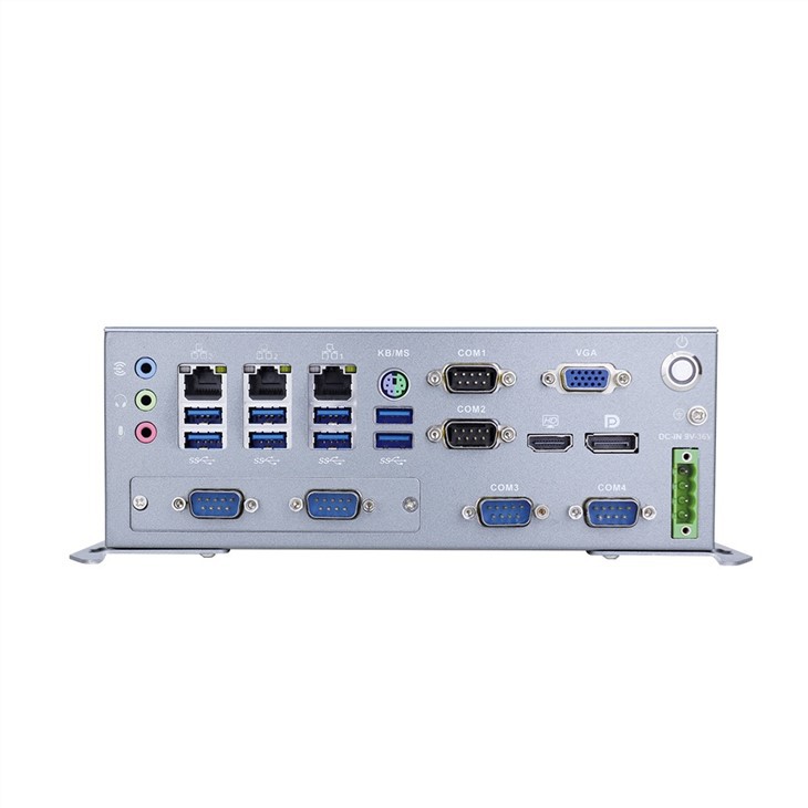Fanless Industrial PC Windows 10 2 COM RS232