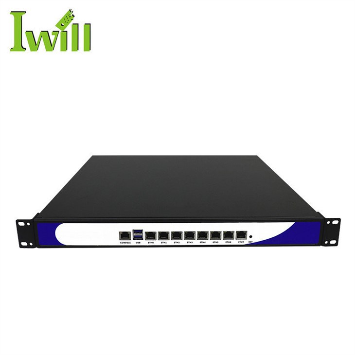 1U 19-il pulzier Rack Mount Server tas-Sigurtà tan-Netwerk